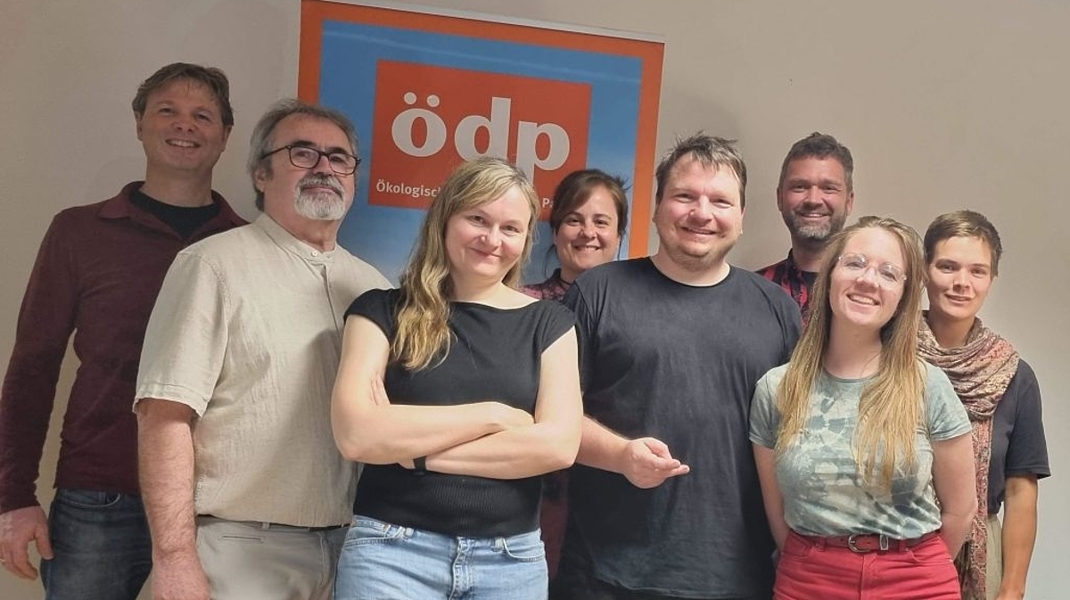 Foto des neu gewählten ÖDP Vorstands
